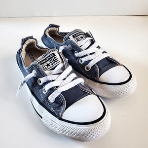 Converse Shortline Chuck Taylor Blue Canvas Sneakers Women's Size 6